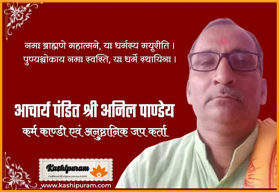 आचार्य पंडित श्री अनिल पांडेय जी   (Acharya Sri Anil Pandey Ji)