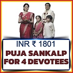 Puja for 4 Devotees