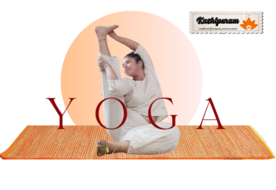 Orange Kusha Grass & Wool Yoga Mat — 60×180 cm